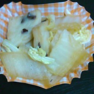 白菜と練りもののさっぱりあっさり煮